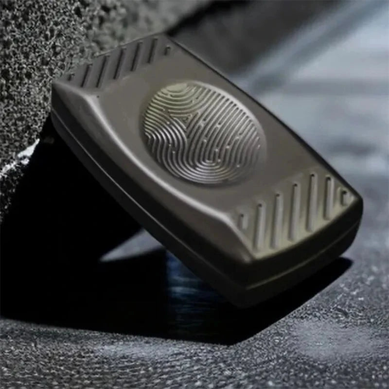 Magnetic Metal Fidget Slider with Fingerprint Grip