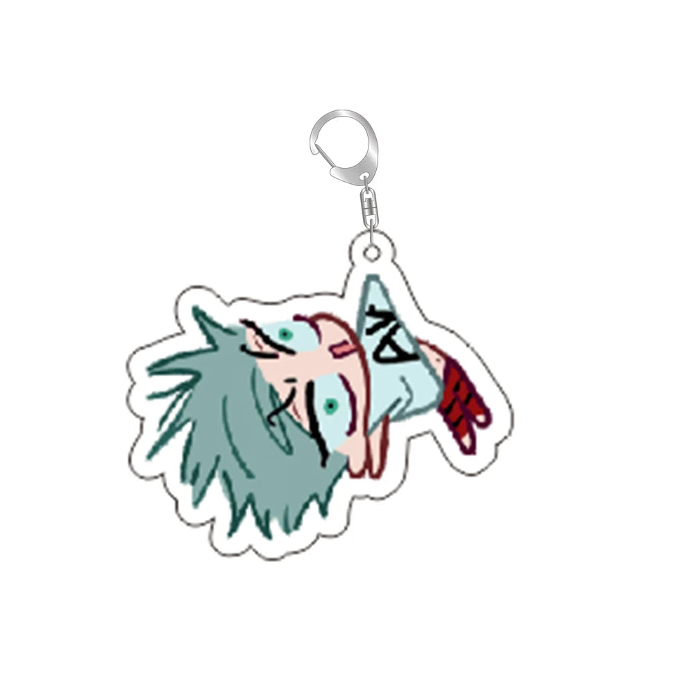 Cartoon Alien Stage Ivan & Till Acrylic Keychain