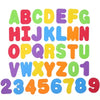 Un jeu de puzzles alphabet colorés avec des lettres majuscules et minuscules pour bébés.