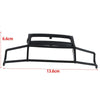 Black heavy duty front bumper for 1/10 scale RC crawler trucks