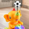 Elephant Musical Toy Car with Lights & Sound for Kids