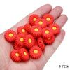 20mm Daisy Silicone Beads for DIY Jewelry & Crafts