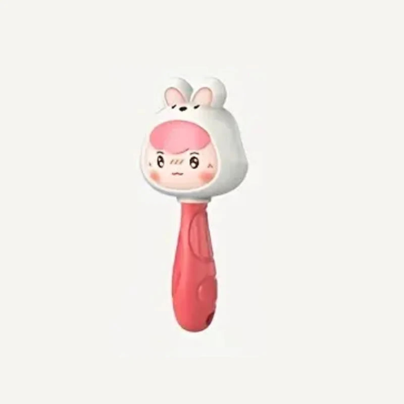 Cartoon Animal Rattle Handbell for Baby Sensory Development
