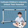 Foldable Soccer Goal Set with Ball and Pump
