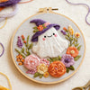 Fall Harvest Pumpkin Embroidery Kit for Adults