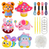 DIY Felt Sewing Craft Kit for Kids – Forest Creatures Plush Toy Making Set