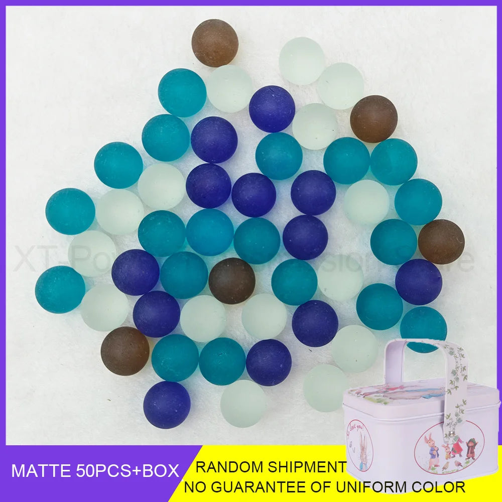 Colorful Glass Marbles for Play, Decor & Craft Projects
