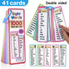 1000 Sight Words Flash Cards for Kids Learning Set