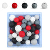 12mm Silicone Beads for DIY Jewelry Making & Crafts (20/50/100 Pack)