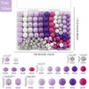 Silicone Beads Variety Pack for Jewelry Making – 120 Pieces