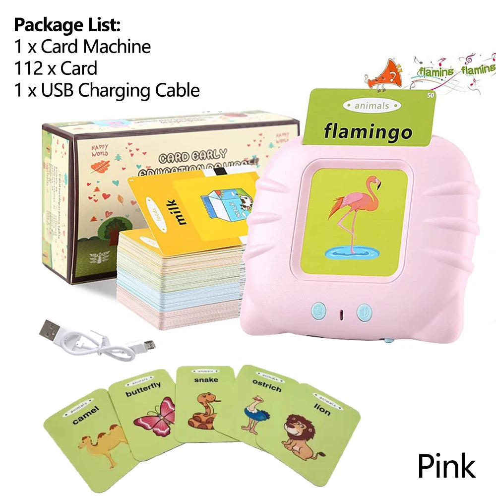 Interactive Talking Flashcard Learning Toy for Kids