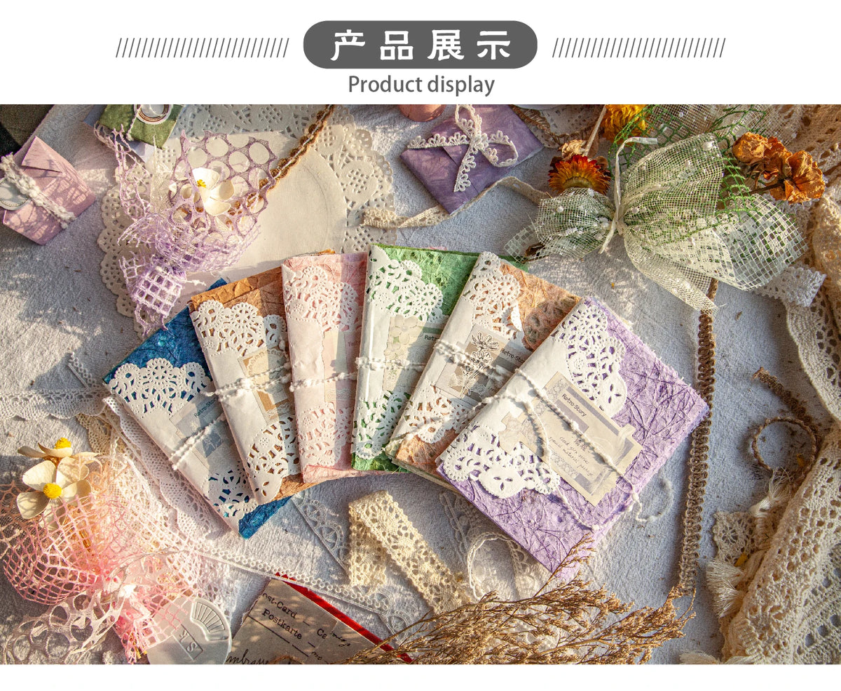Vintage Textured Paper Pack for Junk Journaling and Scrapbooking