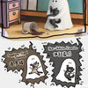 Ghost Behold My Cat Series Glow-in-the-Dark Cat Figurine Blind Box