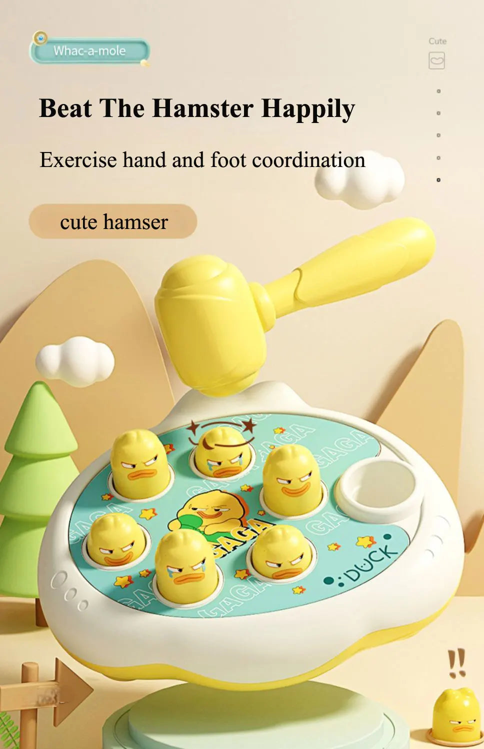 Montessori Hammer Toy for Toddlers