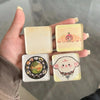 DIY Transparent Acrylic Fridge Magnets with Magnetic Sheet (Set of 5)