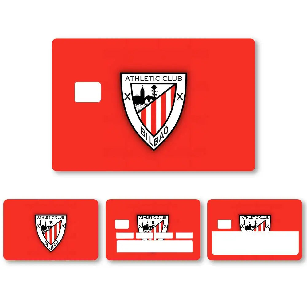 Athletic Club Bilbao Credit Card Sticker Set (4pcs)