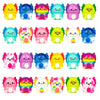 Kawaii Slow-Rising Squeeze Fidget Toys – Set of 12