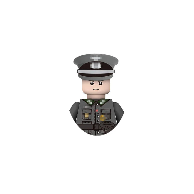 Mini Military Soldier Building Block Figures - Camouflage Airman Sets