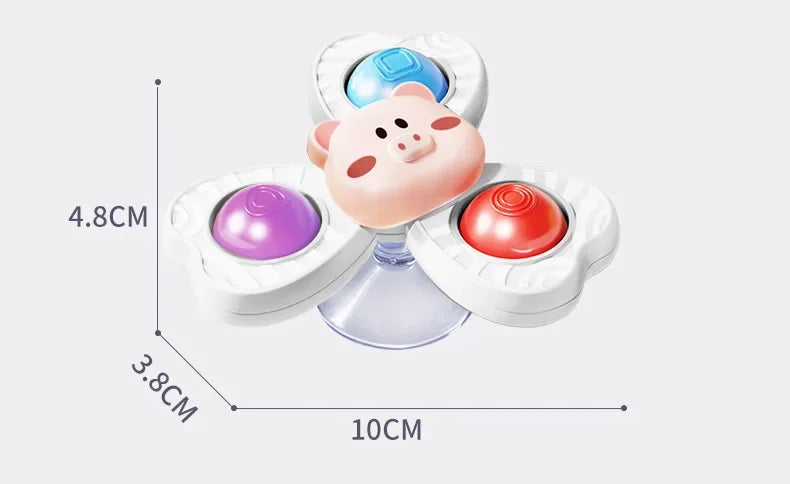 Spinning Suction Cup Bath Toys for Toddlers