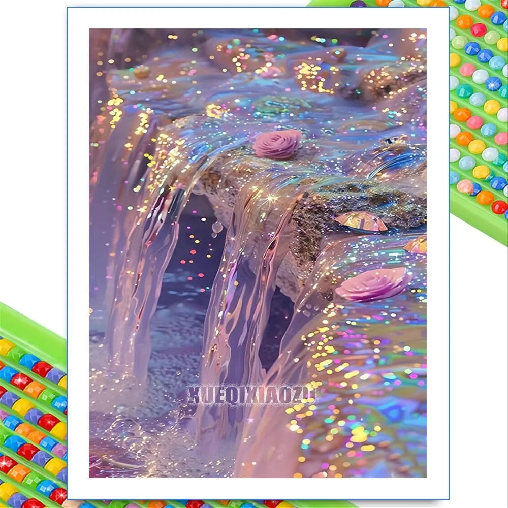 Delicious Cake Diamond Painting Kit – DIY Mosaic Art for Home Decor