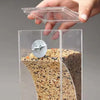 Clear Anti-Spill Parrot Bird Feeder