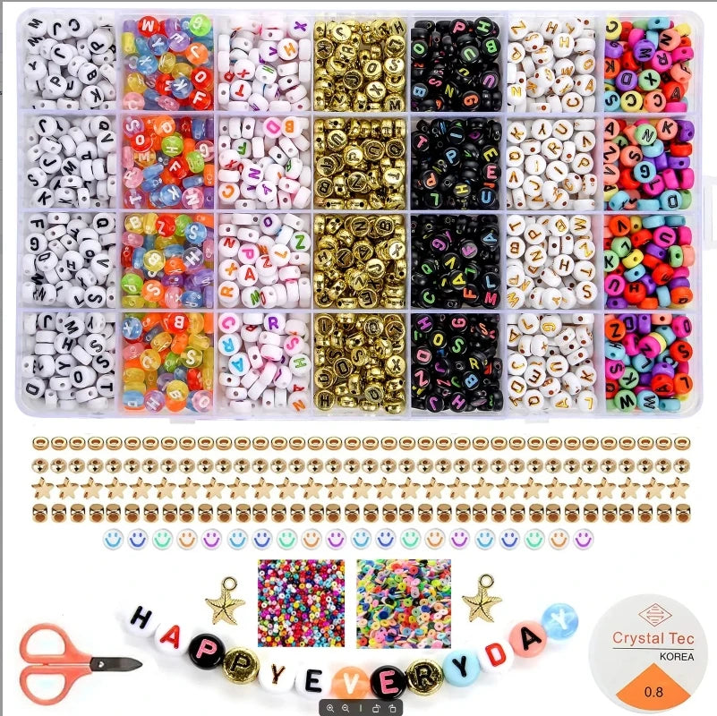 Polymer Clay Beads Assortment for DIY Jewelry Making
