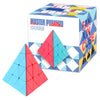 Pyramid Speed Cube 3x3 – Smooth Turning Puzzle for Kids & Adults