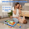 Felt Busy Book for Toddlers – Montessori Sensory Learning & Life Skills Activity Board
