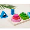 Montessori Wooden Sorting & Stacking Toy for Toddlers
