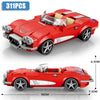 Supercar Model Building Block Kit