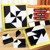 Black and White Building Block Puzzle Set for Kids