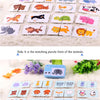 Montessori Wooden Animal Puzzle Set with Storage Box