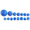 15-Piece Polyhedral Acrylic Dice Set for RPGs & Tabletop Games