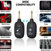 Wireless Guitar System with Built-In Transmitter and Receiver
