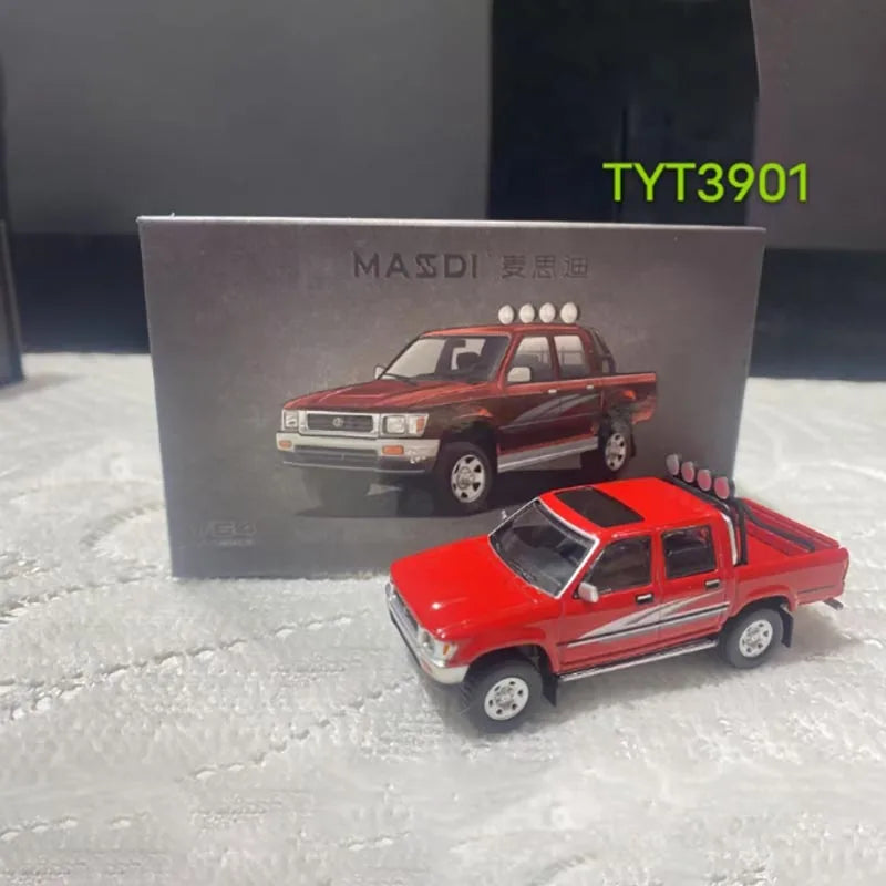 1:64 Scale Diecast Toyota Hilux Collectible Model
