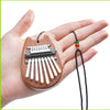 Mini 8-Key Kalimba Thumb Piano with Lanyard – Cute Totoro Design