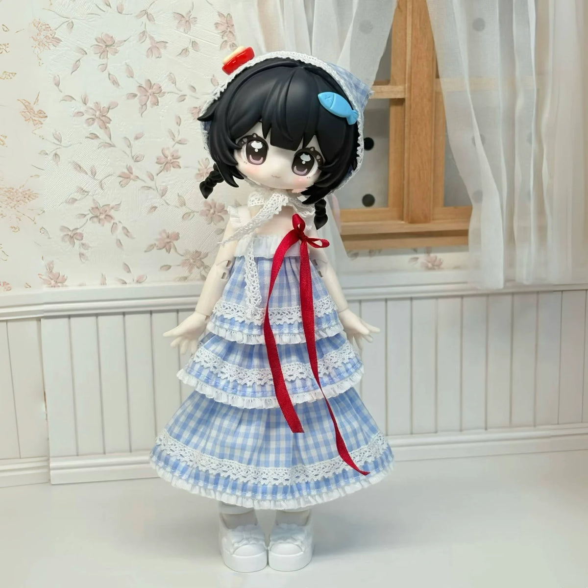 Anime-Style Collectible Figurine for Display