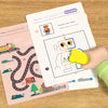 Reusable Magic Tracing Workbook with Pen & Eraser