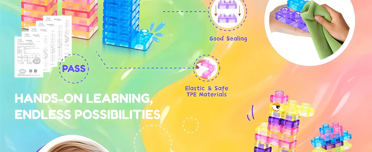 Soft Jelly Building Blocks for Creative Play