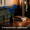 Gothic Rose Bouquet Building Kit — Dark Floral Home Decor for Adults