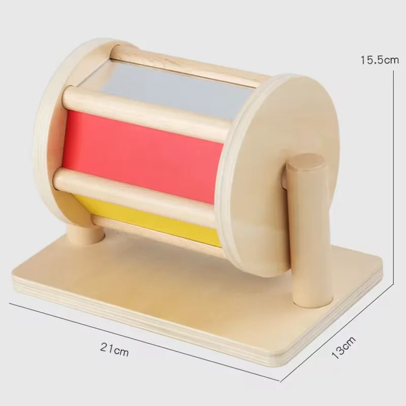 Wooden Montessori Object Permanence Toy for Toddlers