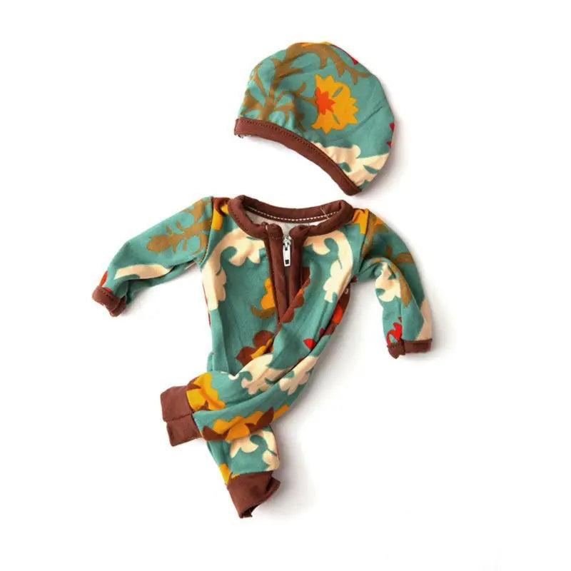 Adorable Jumpsuit Outfit for 10–12 Inch Baby Dolls