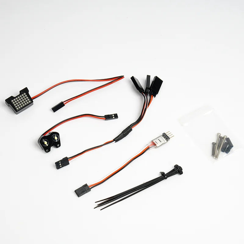 LED Headlight & Taillight Kit for 1/18 RC Buggy