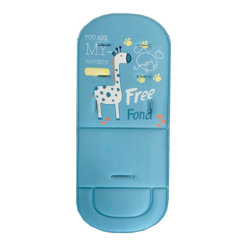Cartoon Baby Stroller Cushion – Soft, Breathable & Portable