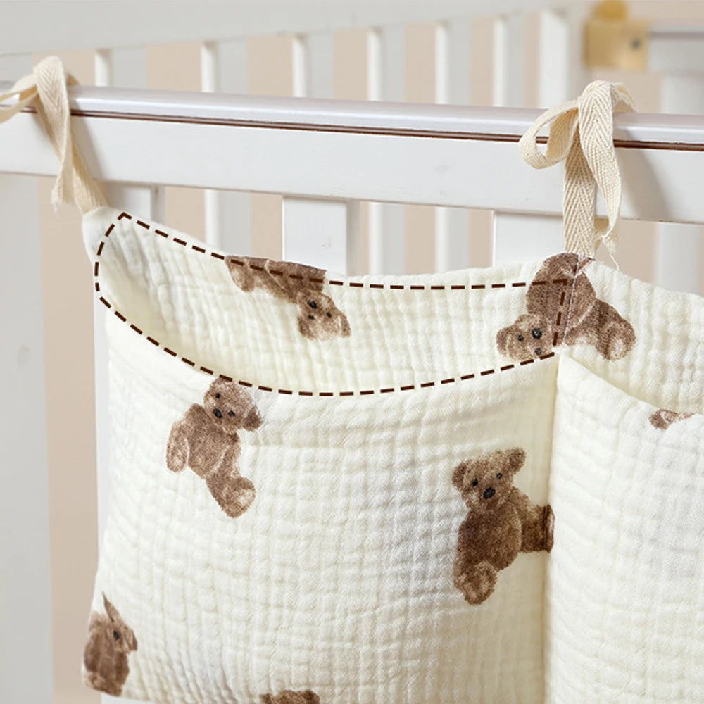 Hanging Nursery Diaper Caddy Organizer for Baby Essentials
