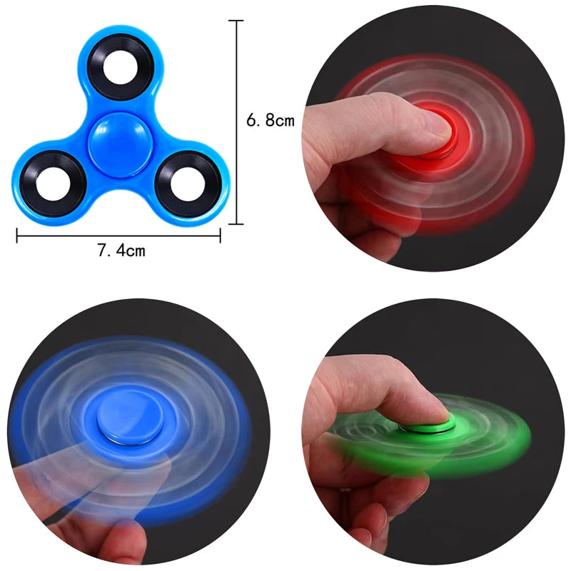 Smooth-Spin Fidget Spinner for Stress Relief and Focus