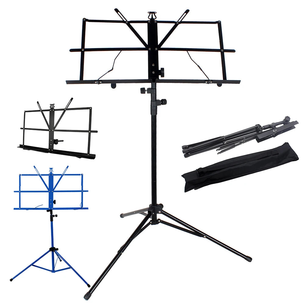 Foldable Tripod Music Stand with Bag