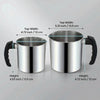 Stainless Steel Wax Melting Pitcher with Anti-Drip Spout