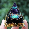 Zodiac Resin Pyramid Decoration with Crystal Ball