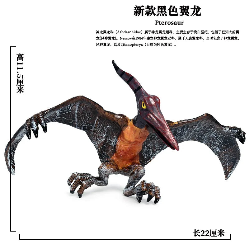 Realistic Dinosaur Figurine Collection for Imaginative Play